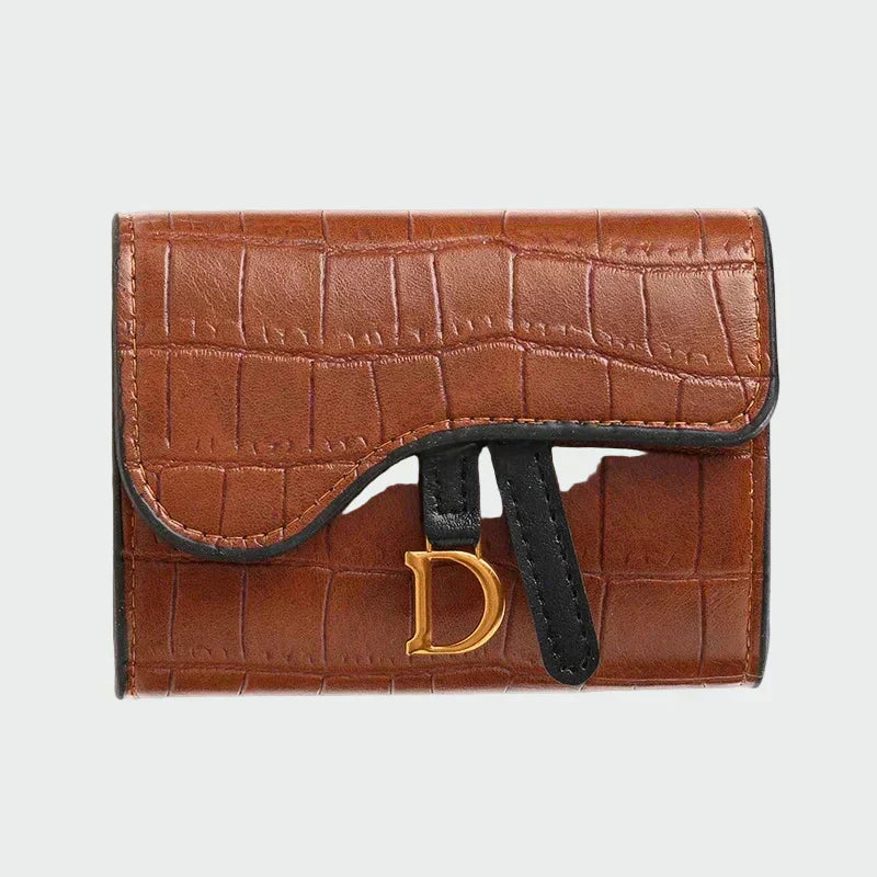 Cartera de cuero de lujo