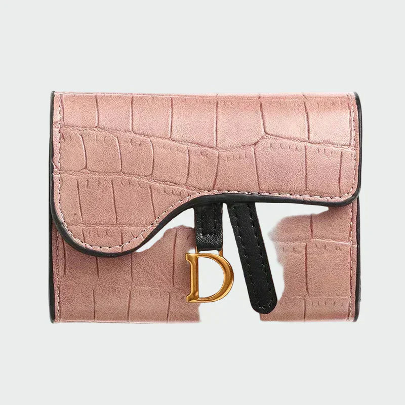 Cartera de cuero de lujo